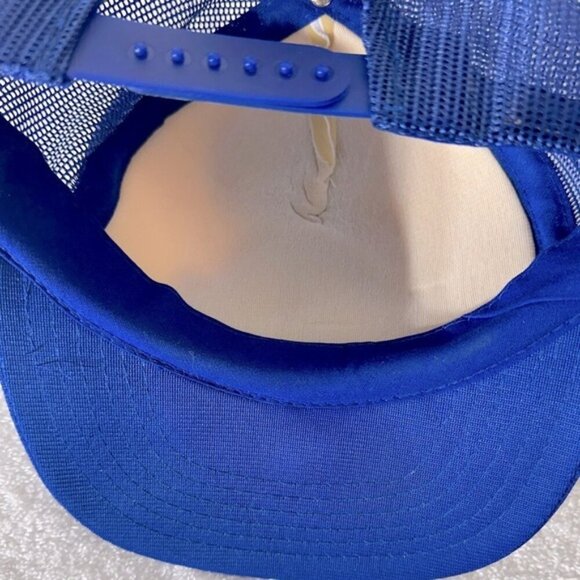 Vintage Gulf Alberta Canada Pipeline Mesh Back Snap Back Trucker Hat - Picture 8 of 12